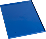 Fond de casier bleu