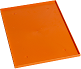 Fond de casier orange