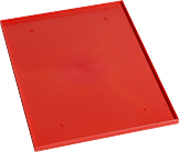Fond de casier rouge