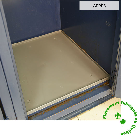 Fond de vestiaire après