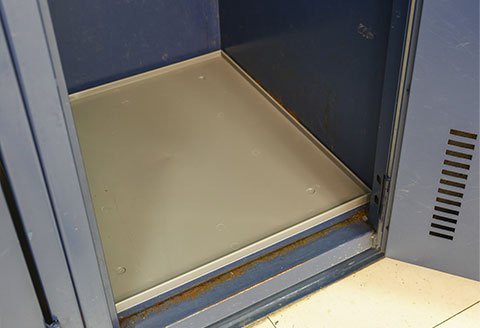 fond de vestiaire